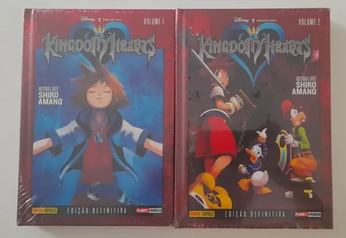 Mangá Kingdon Hearts (lacrados, 2 volumes)