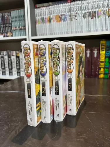 Inuyasha vol.1 ao 3 e vol.5 R$130