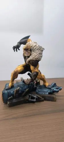 Estátua Sabretooth 1/10 - Iron Studios