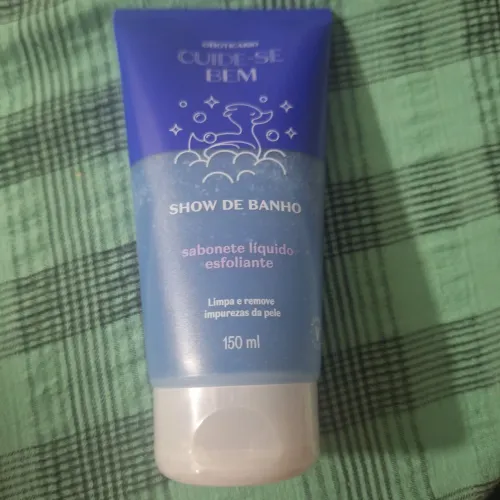 Sabonete Líquido Esfoliante Cuide-se Bem Show de Banho - 150ml
