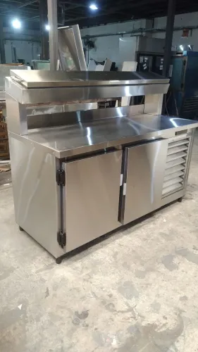 Balcão refrigerado pizzaiolo/ Balcão condimentadora inox