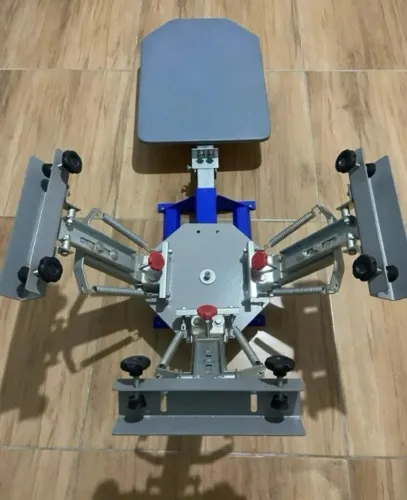 Carrossel 1 Berço 3 Garras Para Serigrafia.