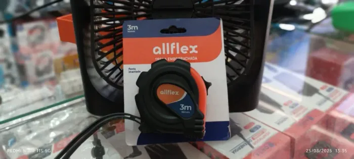 TRENA ALLFLEX EMBORRACHADA ACO 16MM 3M (Honestidade e Qualidade JK Eletrônicos.