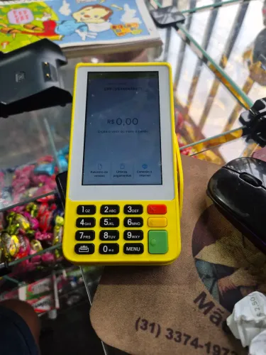 Maquina de cartao da mercado pago