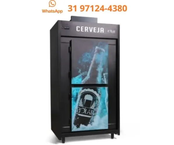 Cervejeira 2 Portas Adesivada Polar 