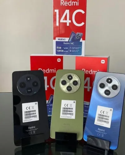 Telefone- Versão Global Xiaomi 14C - 128GB/4Ram Verde - Preto - Azul