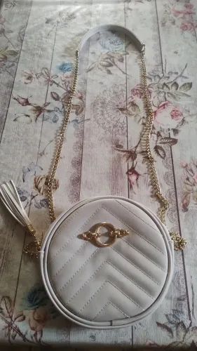 Bolsa de Ombro e bege