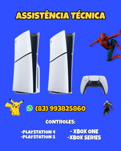 PS5 ASSISTÊNCIA TÉCNICA 