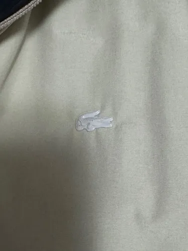 Jaqueta Lacoste Original Bege dupla face