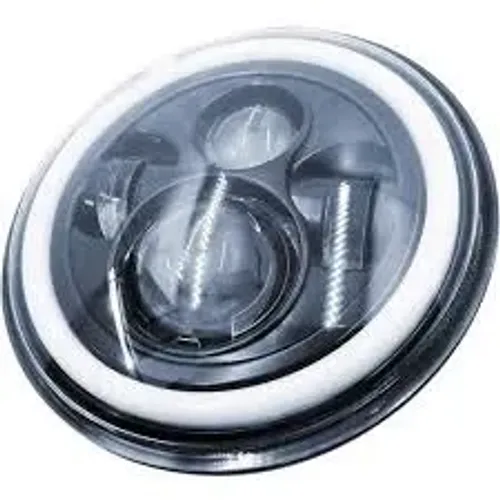 Farol de Milhas Led Redondo 33w Compativel ,Fusca, Kombi,Troller