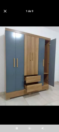 Guarda roupa com 6 portas novo na embalagem