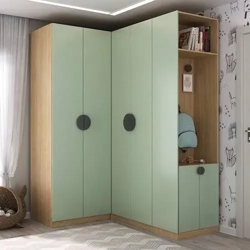 Guarda-Roupa de Canto Moderno com Design Personalizado