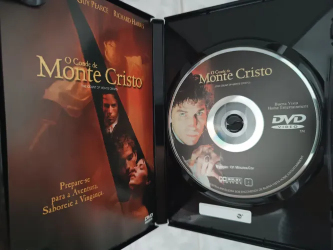 dvd filme: O Conde de Monte Cristo
