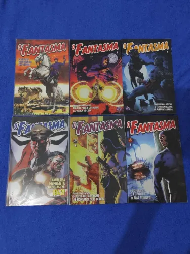 O Fantasma HQs - Números 01 a 06 - Mythos Editora