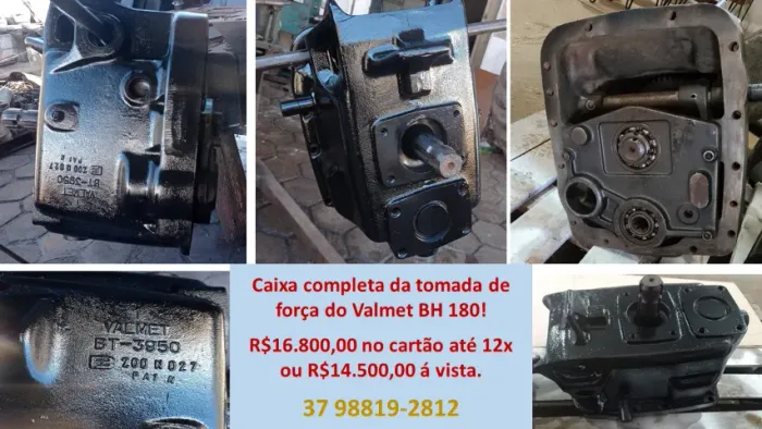Caixa completa da tomada de força
