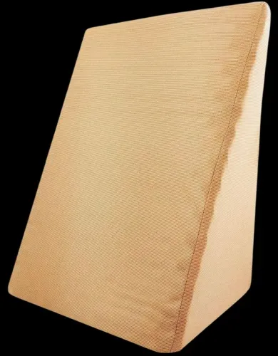 encosto de espuma triangular ortobom com capa de proteção lavável