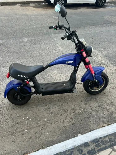 Scooter Elétrica Watts W7 Mini Azul 1000W - 2023