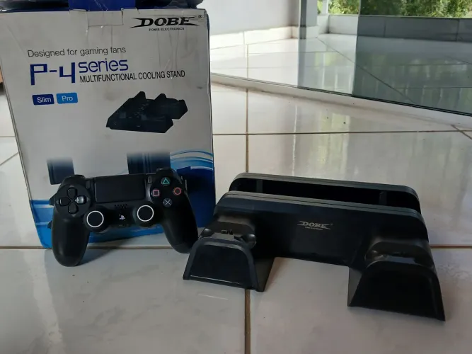 Base de carregamento vertical PS4 + Controle original