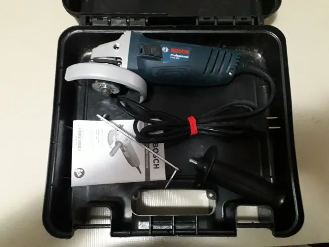 Esmerilhadeira elétrica GWS 850w 127v Bosch 