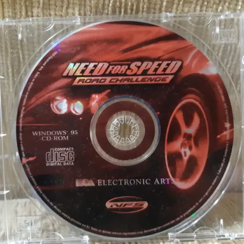 CD-ROM original jogo Need for Speed: Road Challenge