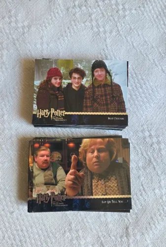 Set de cards Harry Potter and the Prisioner of Azkaban - update oficial e raro.