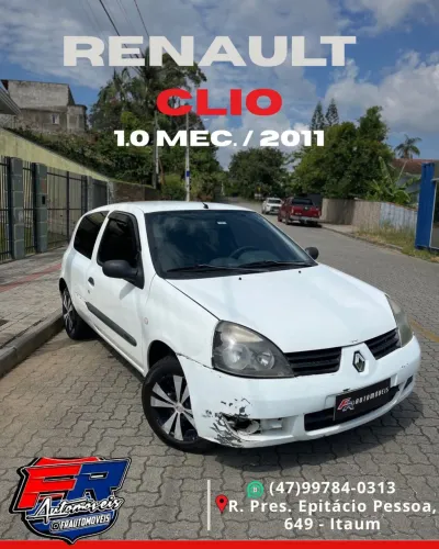 Renault Clio Hi-flex 1.0 16V 3P 2011