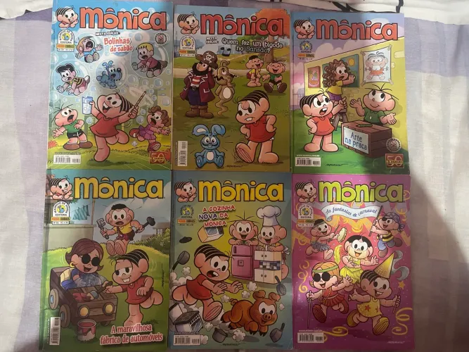 Gibis turma da monica e turma da monica jovem