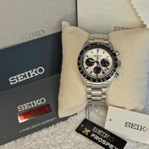 Relógio Seiko Prospex Speedtimer (Panda) SSC813P1 - NOVO
