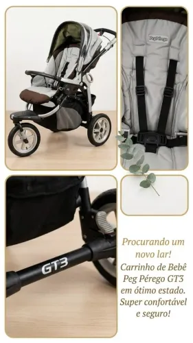 carrinho para bebê de 3 rodas