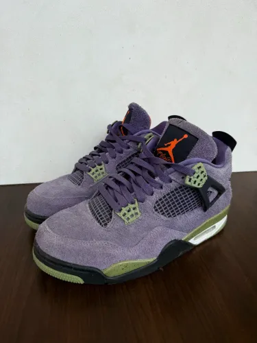 Jordan 4 Canyon Purple