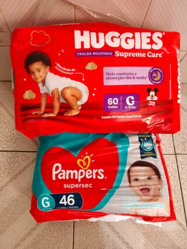 Kit de fraldas desapego 