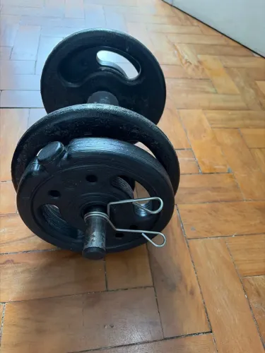 Kit de Musculação - Pesos, Anilhas e Barras | Usados