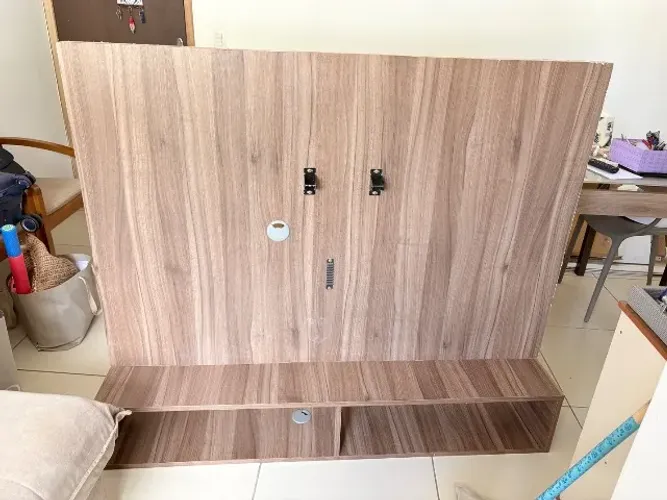 Painel de mdf com nicho