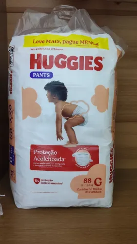 Fralda Huggies 88 unidades 