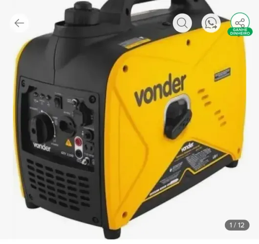 Vende-se gerador portátil