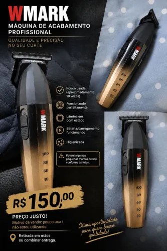 Máquina de acabamento wmark