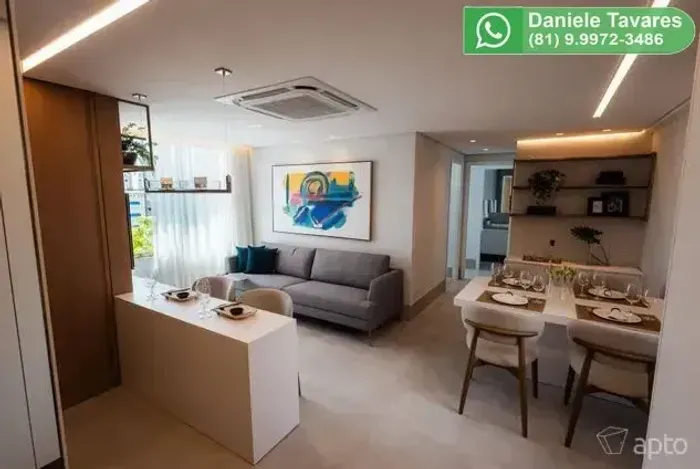 Apartamento 2 quartos no Parnamirim - Pronto para morar