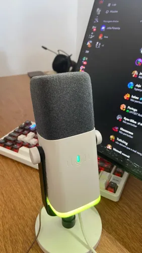 VENDO MICROFONE FIFINE AM8 AMPLIGAME BRANCO