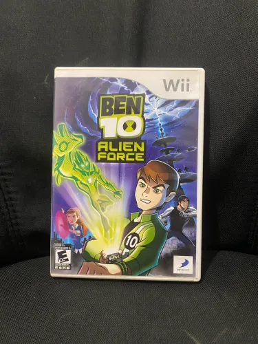 Ben 10 Alien Force Nintendo Wii - Original, Completo e Com Manual