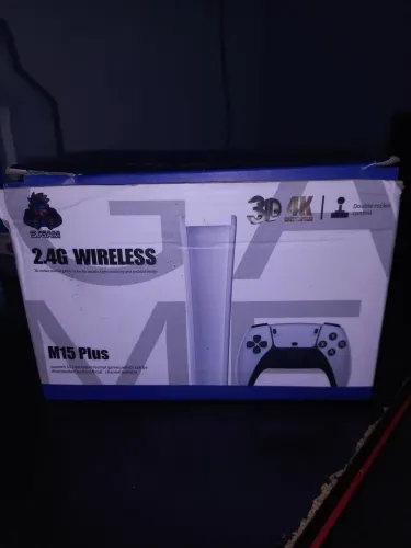 Game Stick Pro 4k Com 2 Controles Sem Fio 2.4G