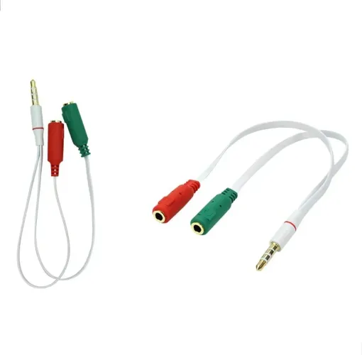 Cabo adaptador conector P2 P3