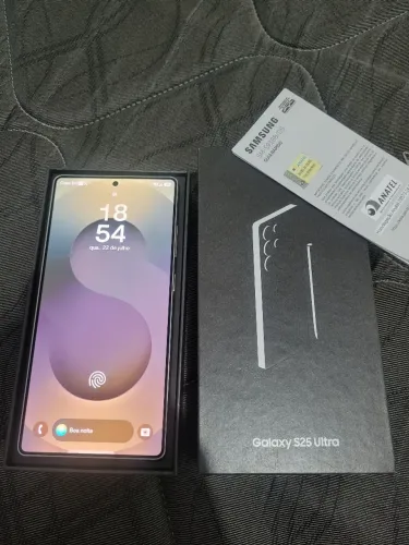 Samsung Galaxy S25 Ultra 256GB Titânio Preto - 12GB RAM - Excelente Estado + Nota Fiscal