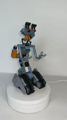 Blocos de montra robô Johnny 5 filmes anos 80