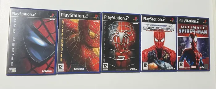 Coleção Spiderman ps2