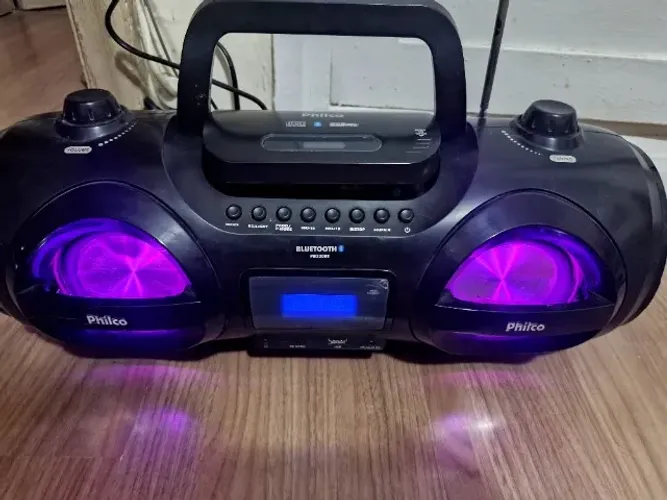Boombox Philco PB330BT portátil - ótimo estado, aparelho retrô