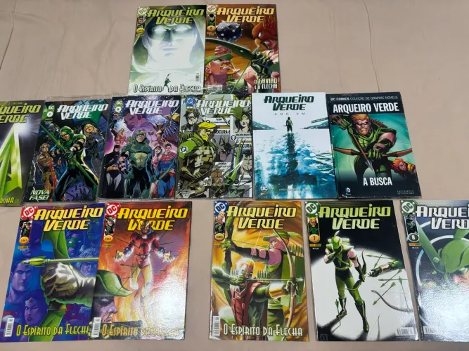 Pack Arqueiro Verde - 13 edições 