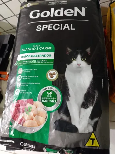 Vendo rações gato castrado FRISKIES, GRAN PLUS, GOLDEN ESPECIAL