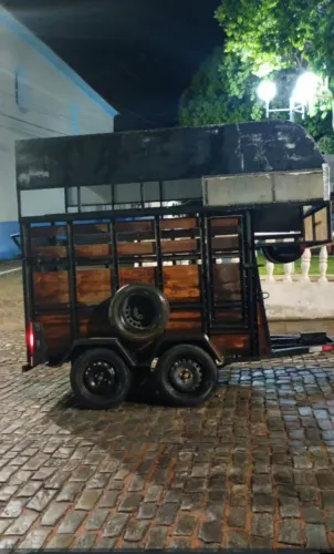 Carretinha 2 animais 