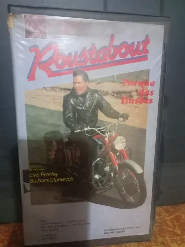 Fita VHS Filme "Roustabout" Elvis Presley