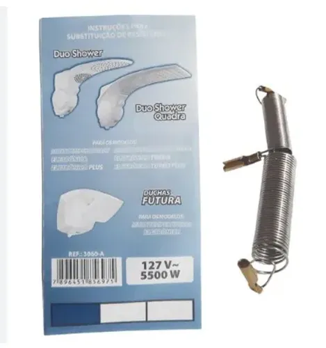 RESISTENCIA DUCHA FUTURA OU DUO SHOWER 5500W 127V- LORENZETTI